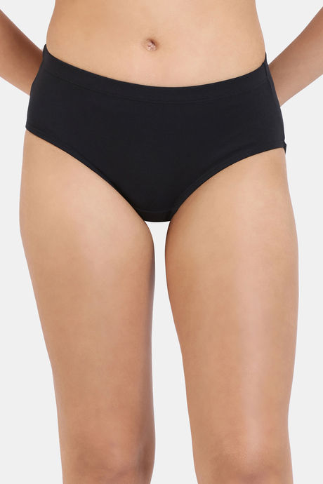 Zivame Anti-Microbial Medium Rise Full Coverage Hipster Panty (Pack of 5) - Multicolor — image 6